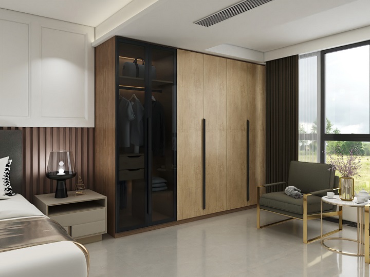 實(shí)木衣柜效果圖